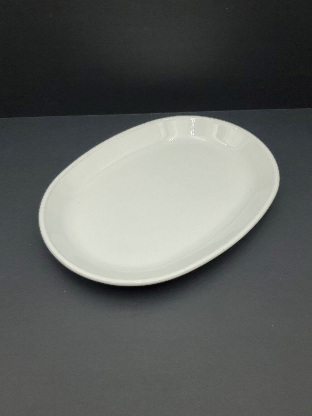 Corningware White Platter Corning P-811 Oval Serving Plate Oblong Serving Dish